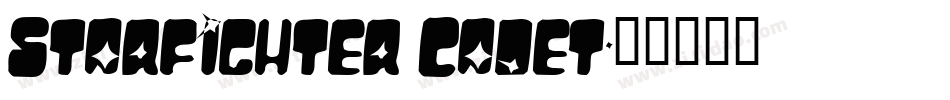 Starfighter Cadet字体转换
